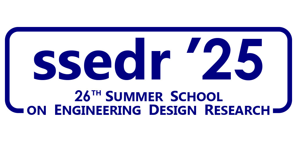 SSEDR'25 - Summer School on Engineering De­sign Research