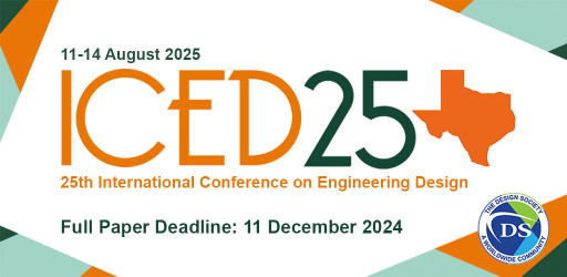 Call for Papers: ICED25 (Extended to 11 Dec 2024)